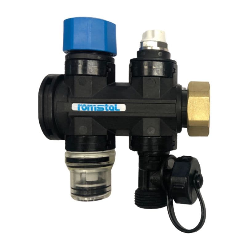PPSU modul završni termostatski 1"-16x2.0mm PUSHx1 - Romstal PPSU