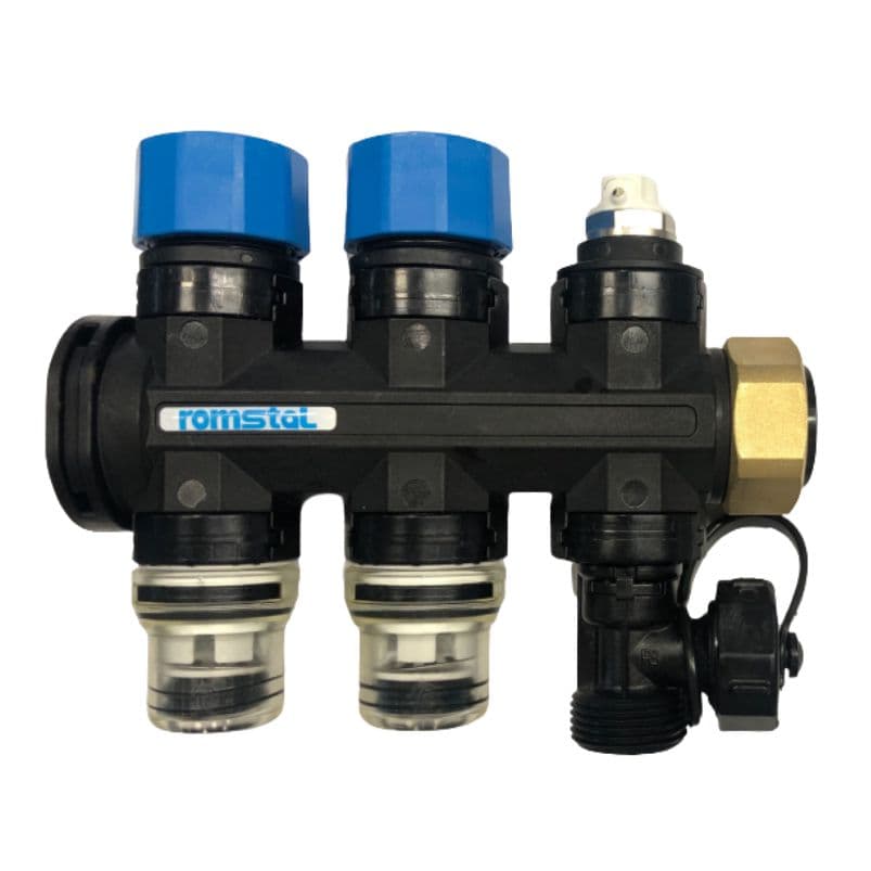 PPSU modul završni termostatski 1"-16x2.0mm PUSHx2 - Romstal PPSU